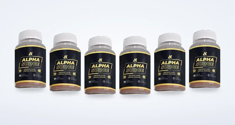 Alpha Surge six-bottle package