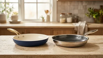 Caraway vs HexClad: Ceramic Non-Toxic vs Hybrid Stainless — Which Is Worth It?